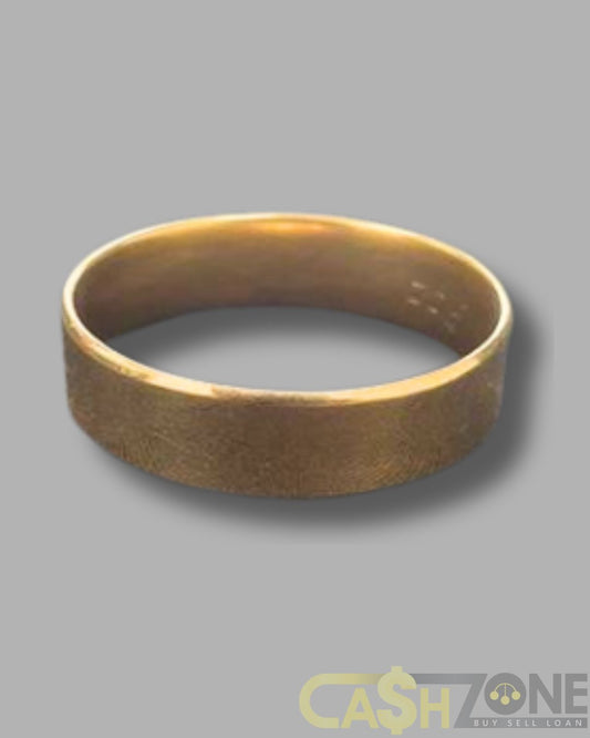 Mens 9ct Yellow Gold Wedding Ring