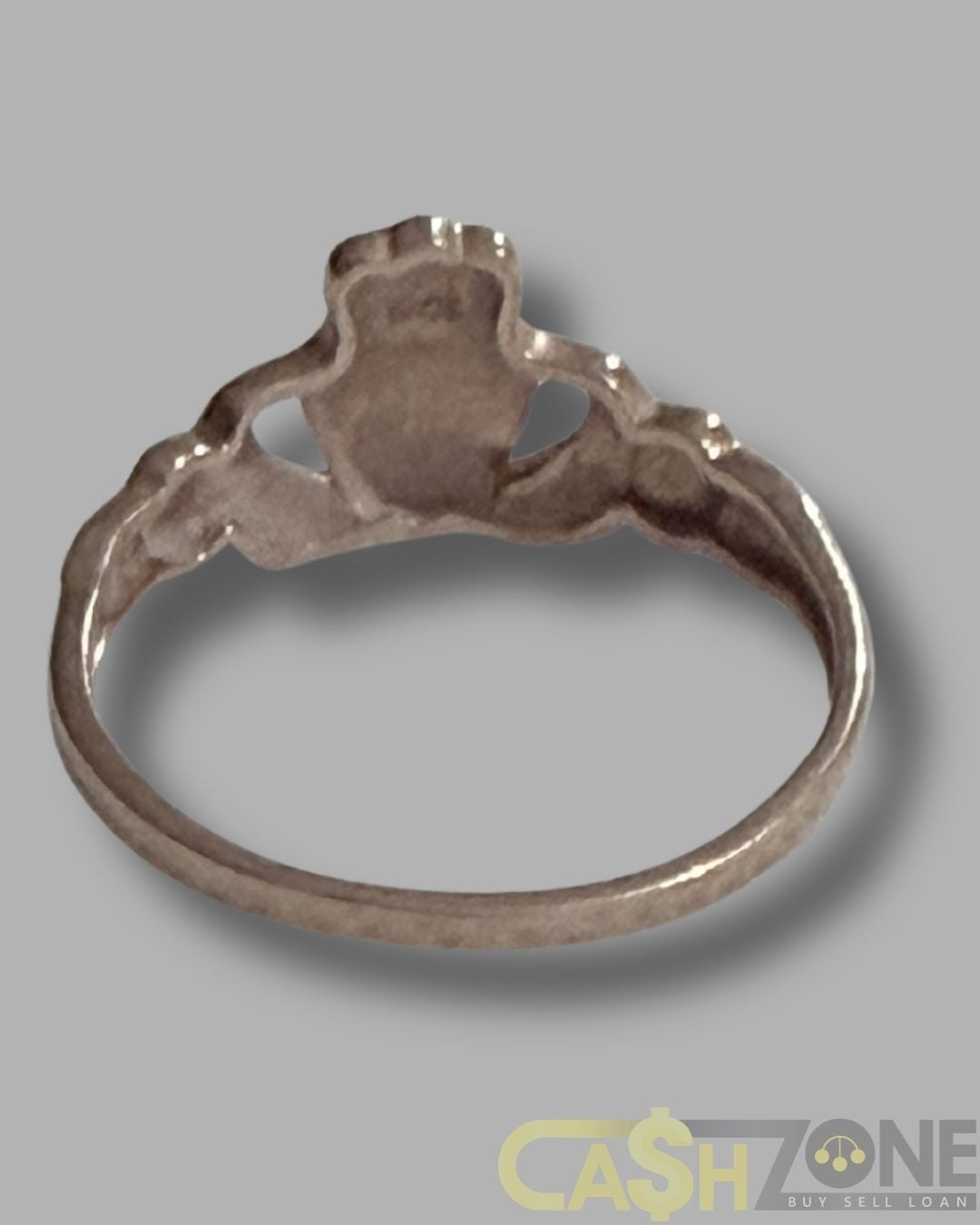 Ladies 9ct Rose Gold Claddagh Ring
