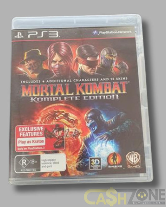 Mortal Kombat Komplete Edition PS3 Game PAL