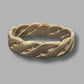 Men's 9ct Yellow Gold Twist Pattern Ring