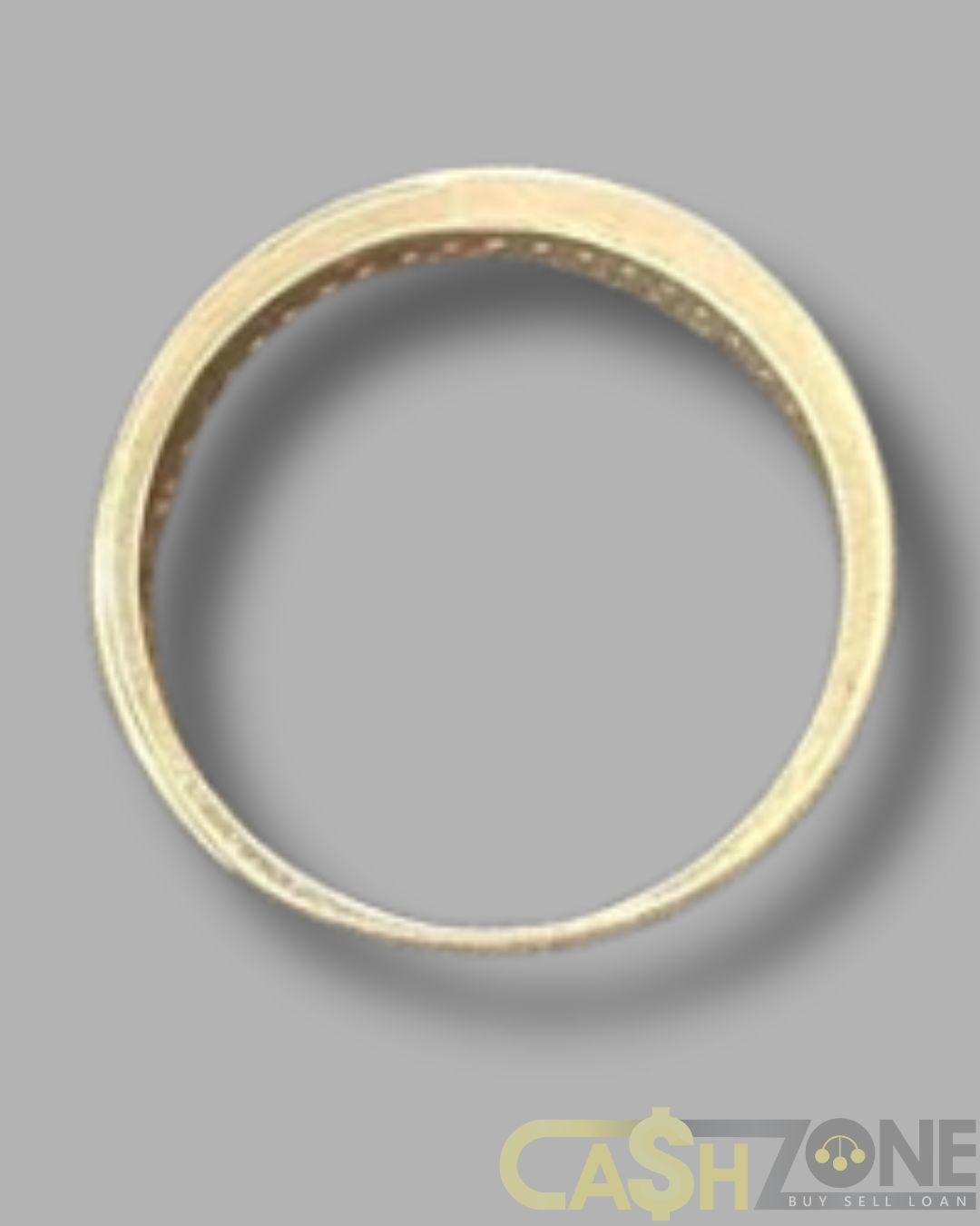 Ladies 9ct Yellow Gold Cross Over Ring