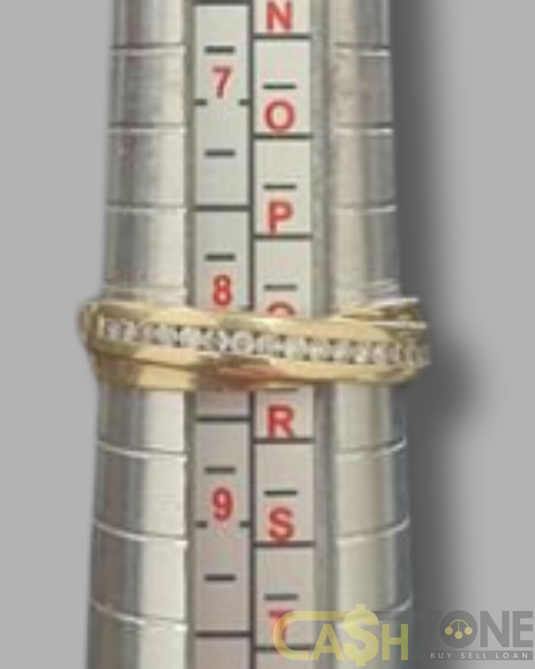 Ladies 9ct Yellow Gold Cross Over Ring