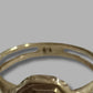 Ladies 9ct Yellow Gold Purple Stone Ring