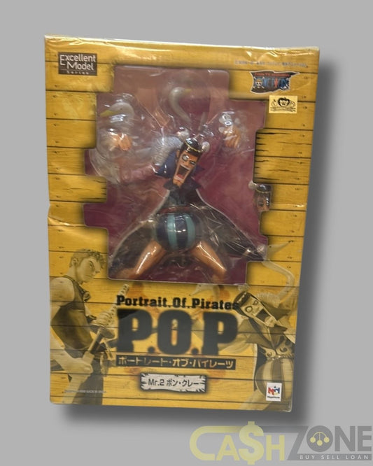 P.O.P: Mr 2 Bon Clay Megahouse Excellent Model One Piece Figurine