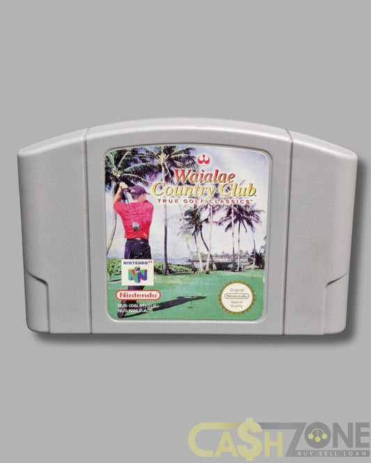 Waialae Country Club True Golf Classics N64 Game PAL