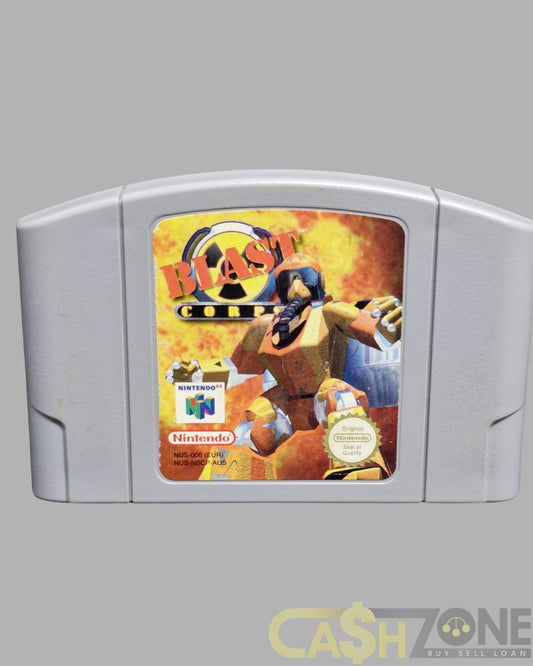 Blast Corps N64 Game PAL