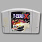 F-Zero X N64 Game PAL