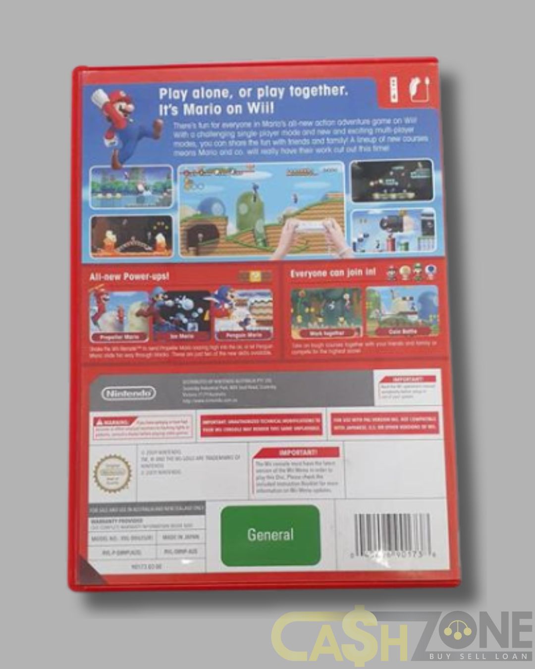 New Super Mario Bros. Wii Nintendo Wii Game PAL