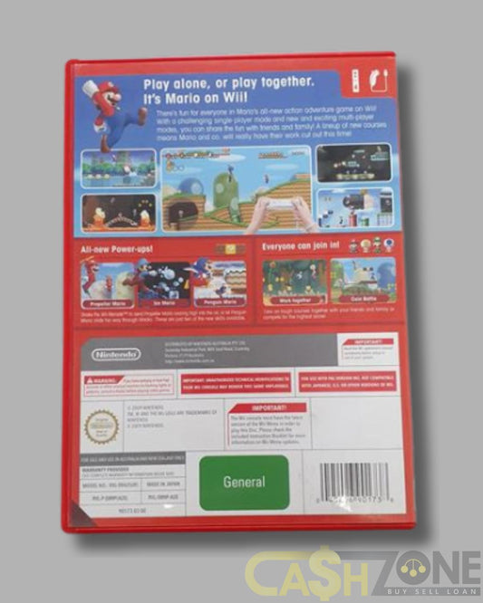 New Super Mario Bros. Wii Nintendo Wii Game PAL