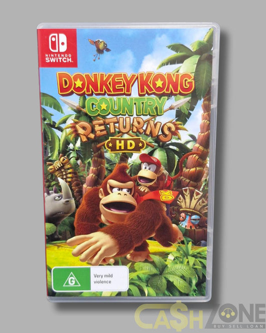 Donkey Kong Country Returns HD Nintendo Switch Game