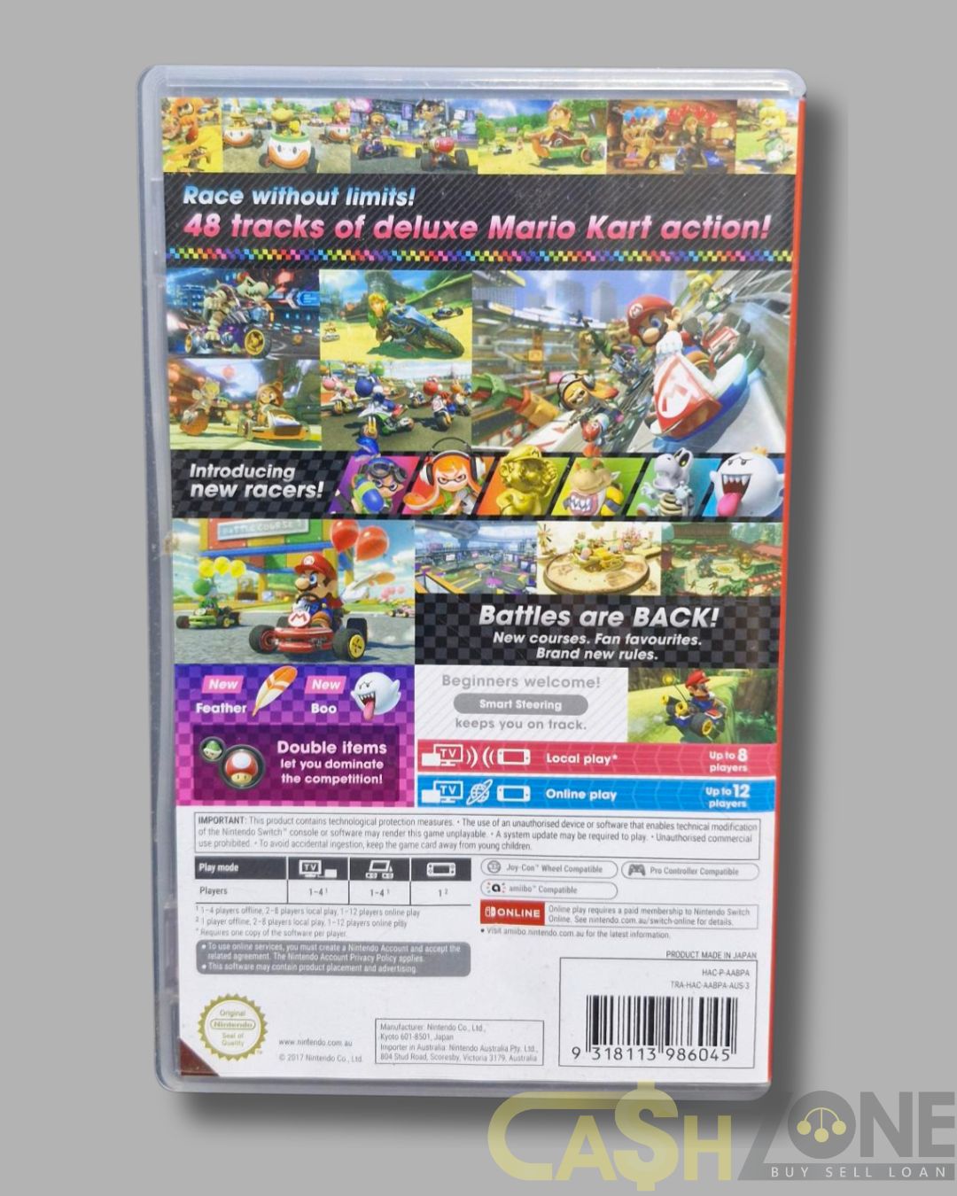 Mario Kart 8 Deluxe Nintendo Switch Game