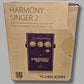 TC Helicon Harmony Singer 2 Effects Stomp Box