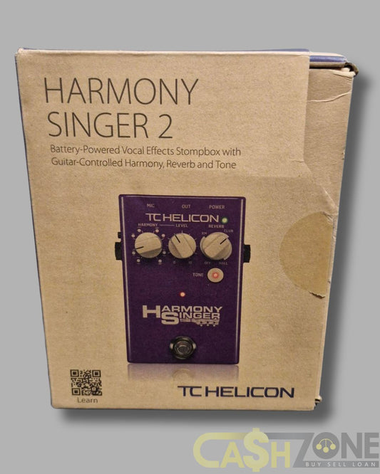 TC Helicon Harmony Singer 2 Effects Stomp Box