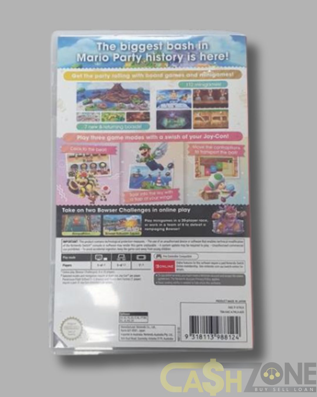 Super Mario Party Jamboree Nintendo Switch Game