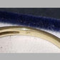 Ladies 9ct Yellow Gold Clear Stone Enhancer Ring