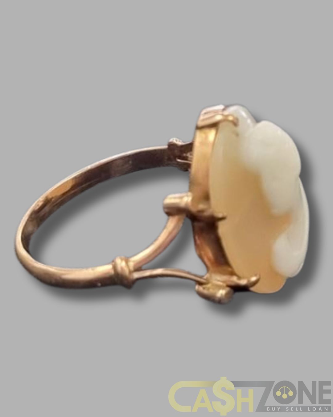 Ladies 9ct Yellow Gold Cameo Ring