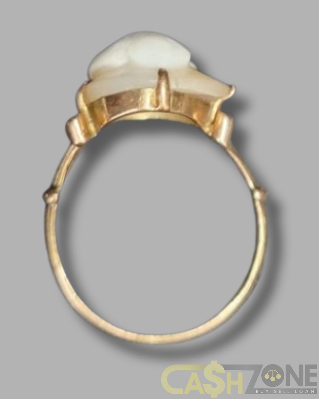 Ladies 9ct Yellow Gold Cameo Ring