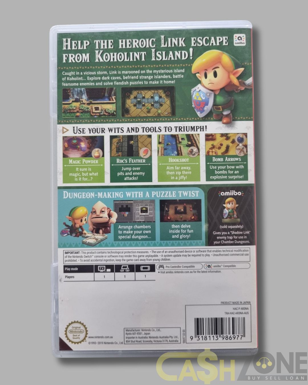 The Legend of Zelda: Link's Awakening Nintendo Switch