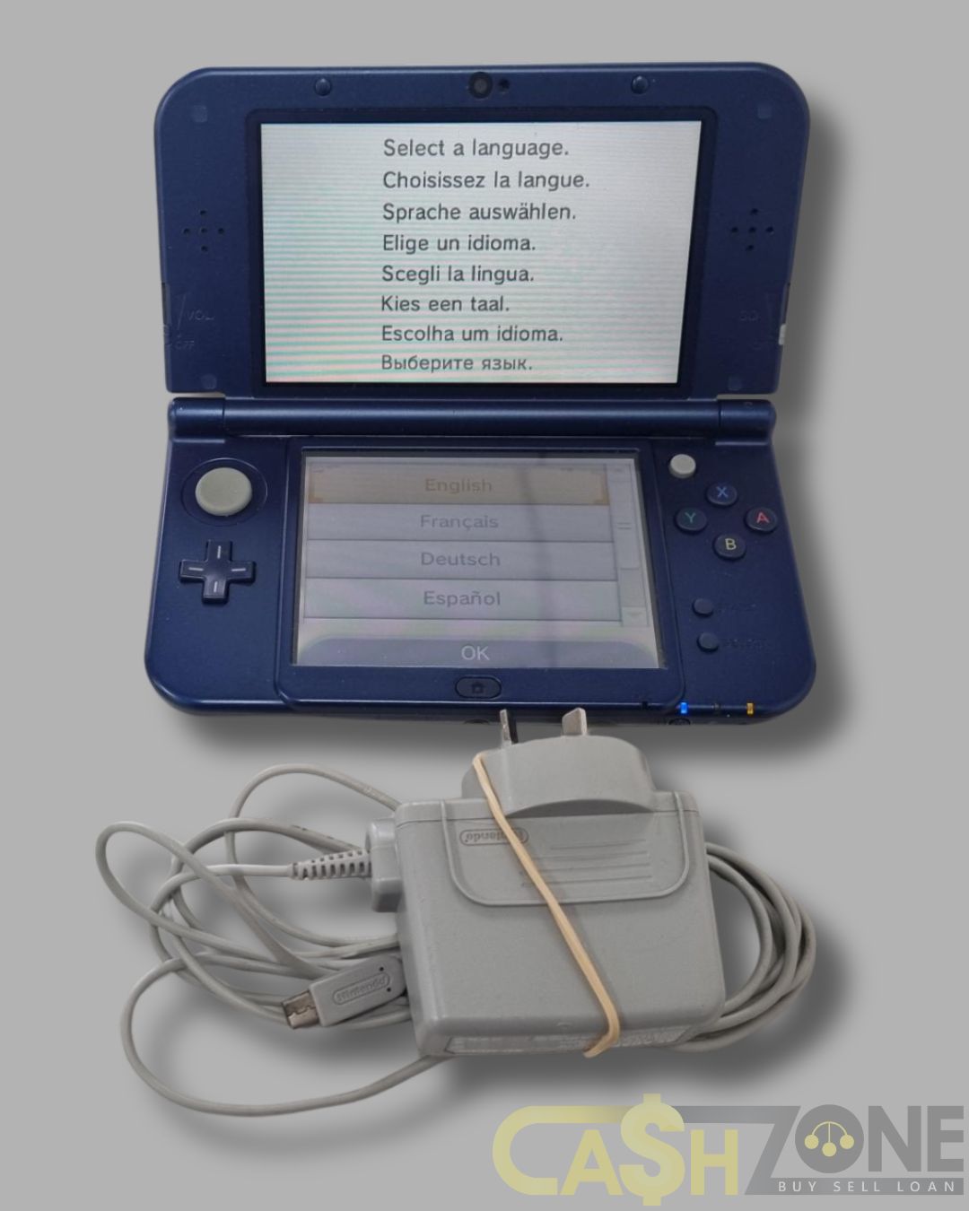 'New' Nintendo 3DS XL Blue RED-001 Handheld Console