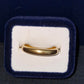 Ladies 18ct Yellow Gold Smooth Wedding Ring