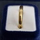 Ladies 18ct Yellow Gold Smooth Wedding Ring