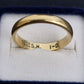 Ladies 18ct Yellow Gold Smooth Wedding Ring