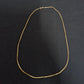 Ladies 14ct Yellow Gold Box Chain 60cm Necklace