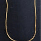 Ladies 14ct Yellow Gold Box Chain 60cm Necklace