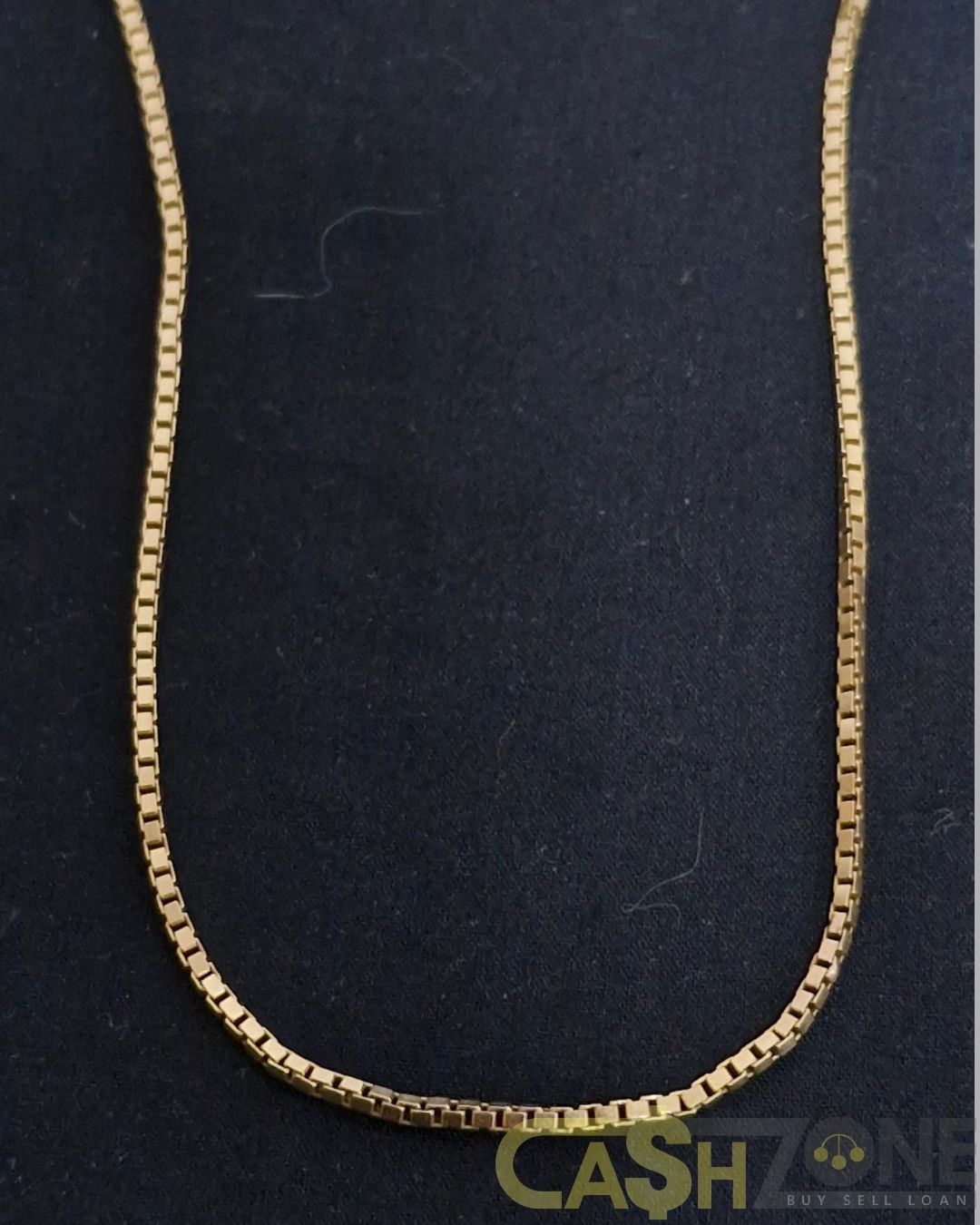 Ladies 14ct Yellow Gold Box Chain 60cm Necklace