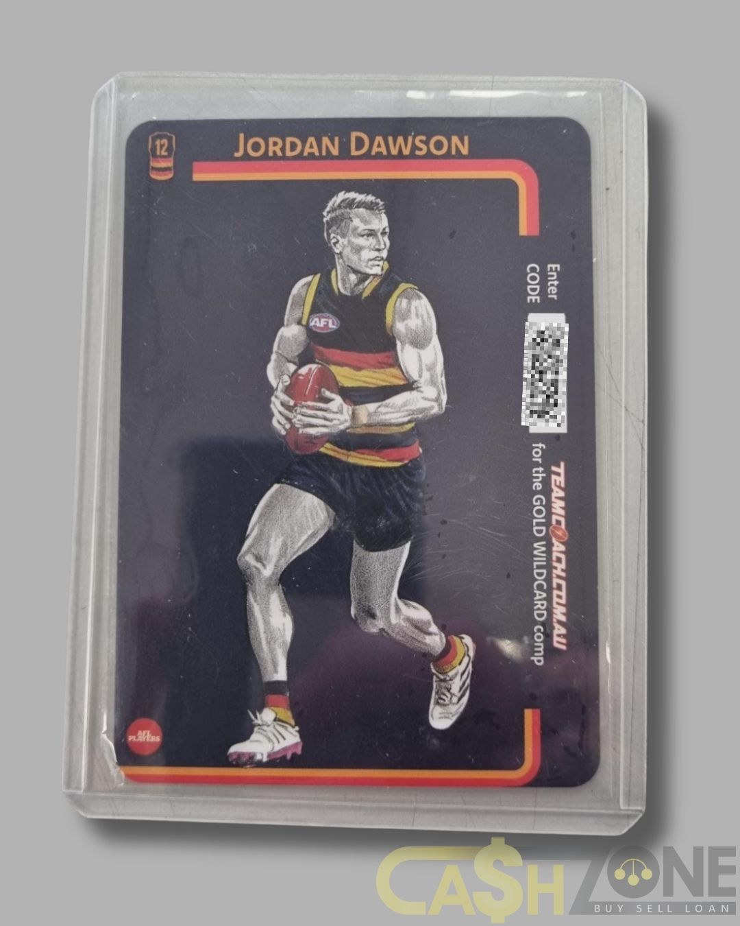 AFL Team Coach 2025 Jordan Dawson Sculpture Wildcard Gold SW-01