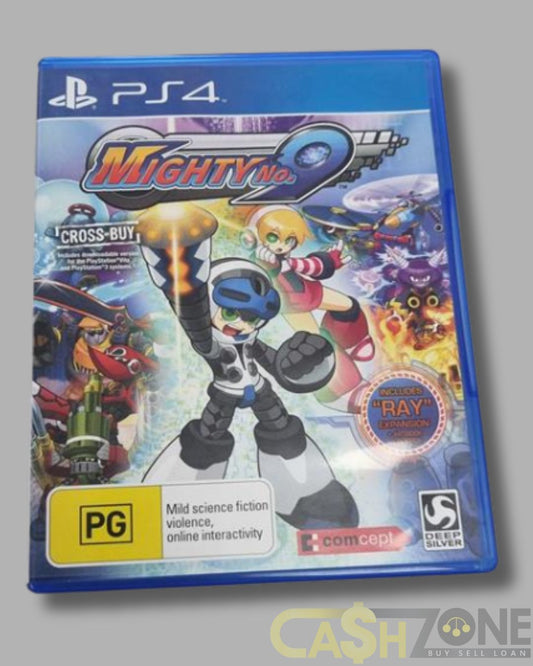 Mighty No. 9 PS4 Game W/Poster & Artbook