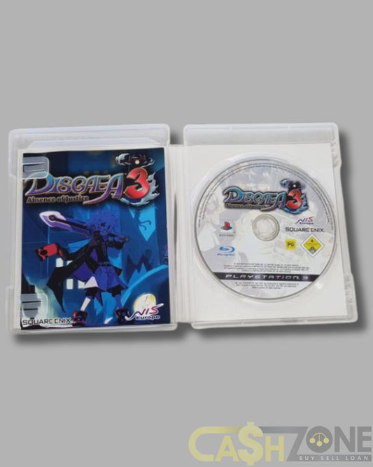 Disgaea 3: Absence Of Justice PS3 Game