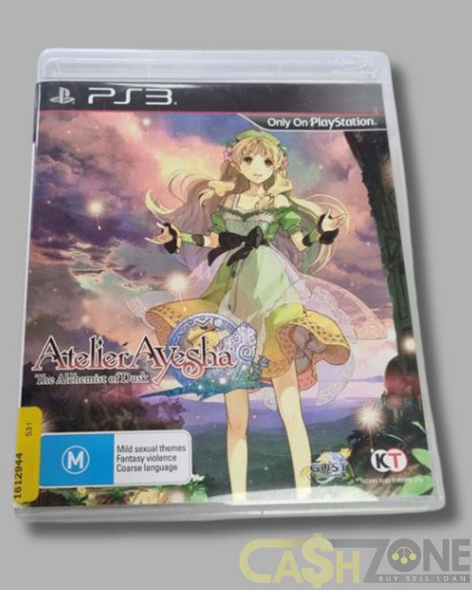 Atelier Ayesha: The Alchemist of Dusk PS3 Game