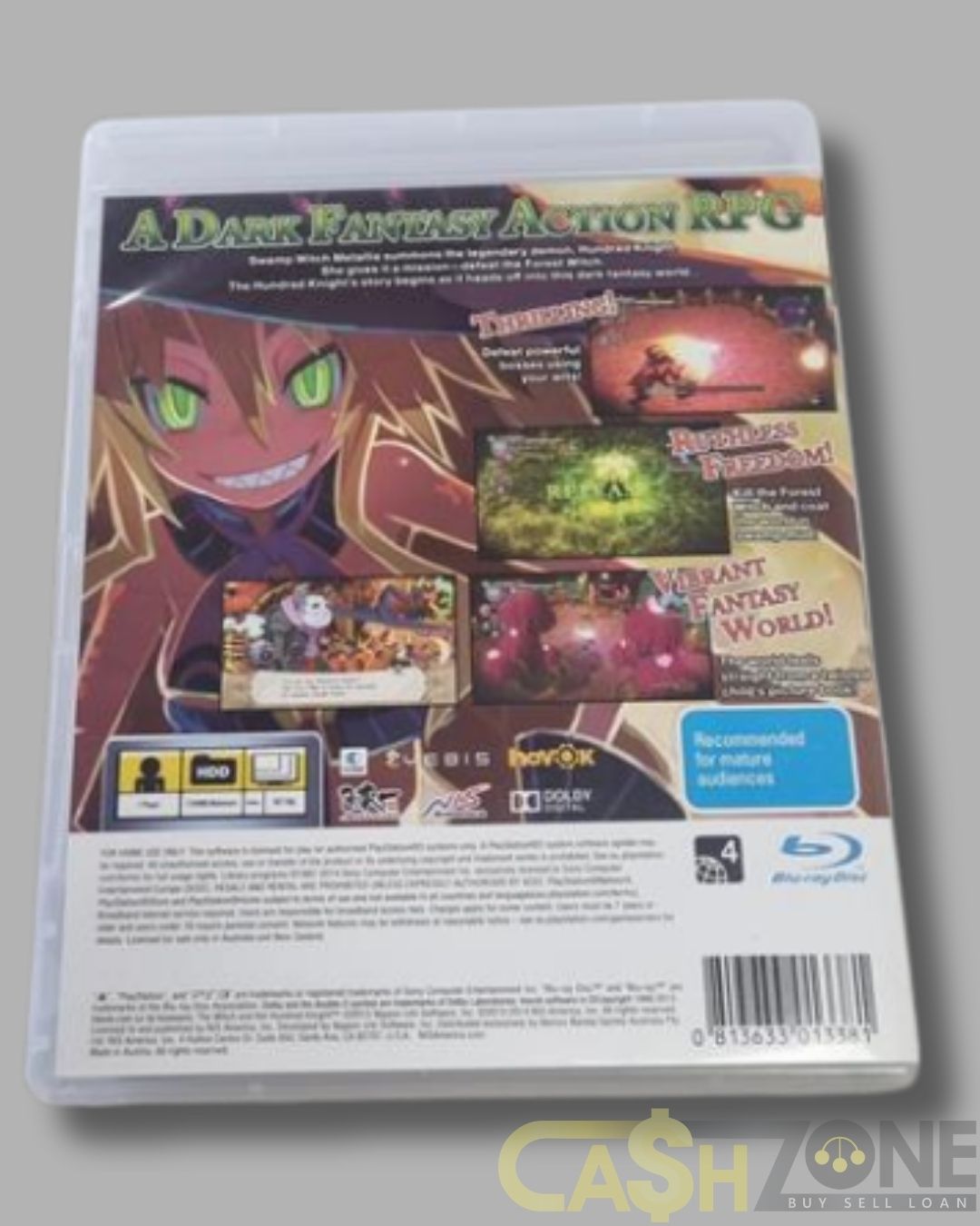 The Witch And The Hundred Knight PS3 Game