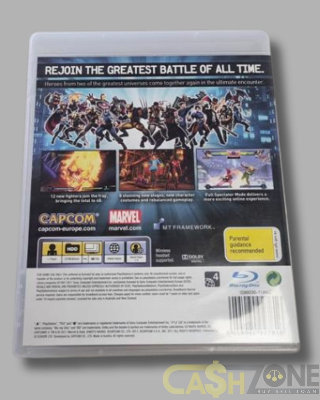 Ultimate Marvel vs Capcom 3 PS3 Game