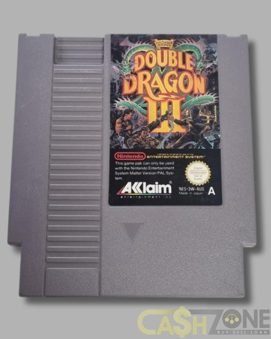 Double Dragon III: The Sacred Stones NES Game PAL