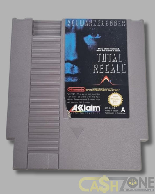 Total Recall NES Game PAL
