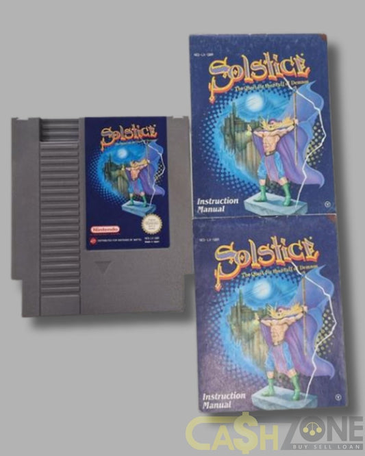 Solstice NES Game PAL