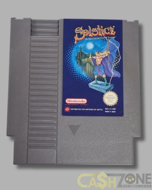 Solstice NES Game PAL