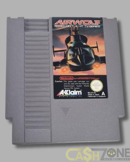Airwolf NES Game PAL