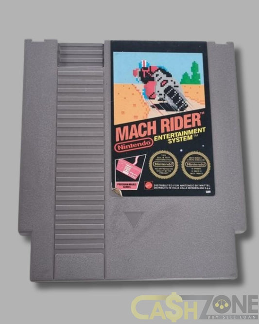 Mach Rider NES Game PAL