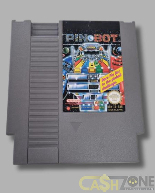 Pin Bot NES Game PAL