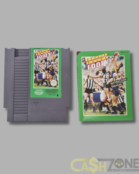 Aussie Rules Footy NES Game PAL