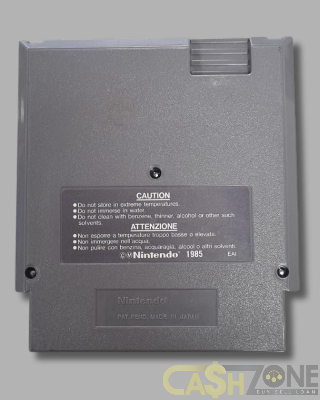 Rad Gravity NES Game PAL