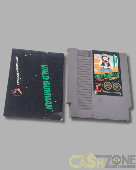 Wild Gunman NES Game PAL