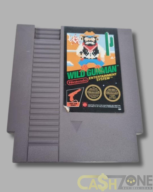 Wild Gunman NES Game PAL