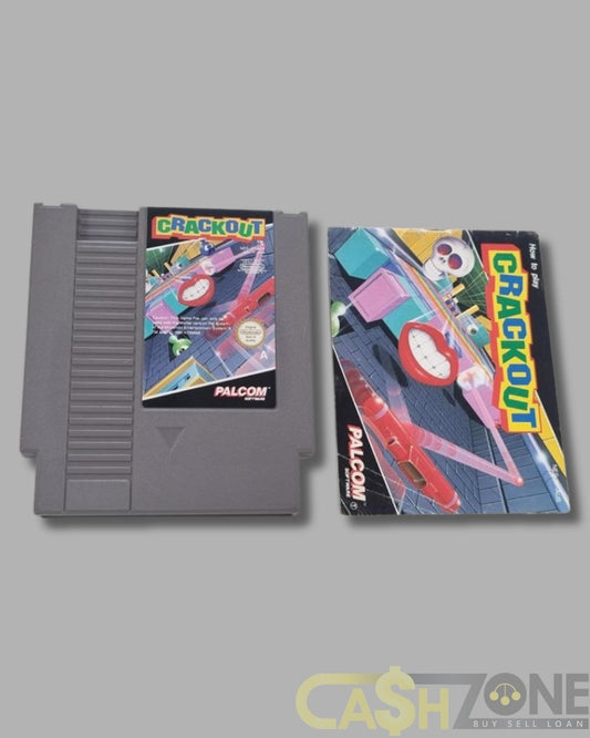Crackout NES Game PAL