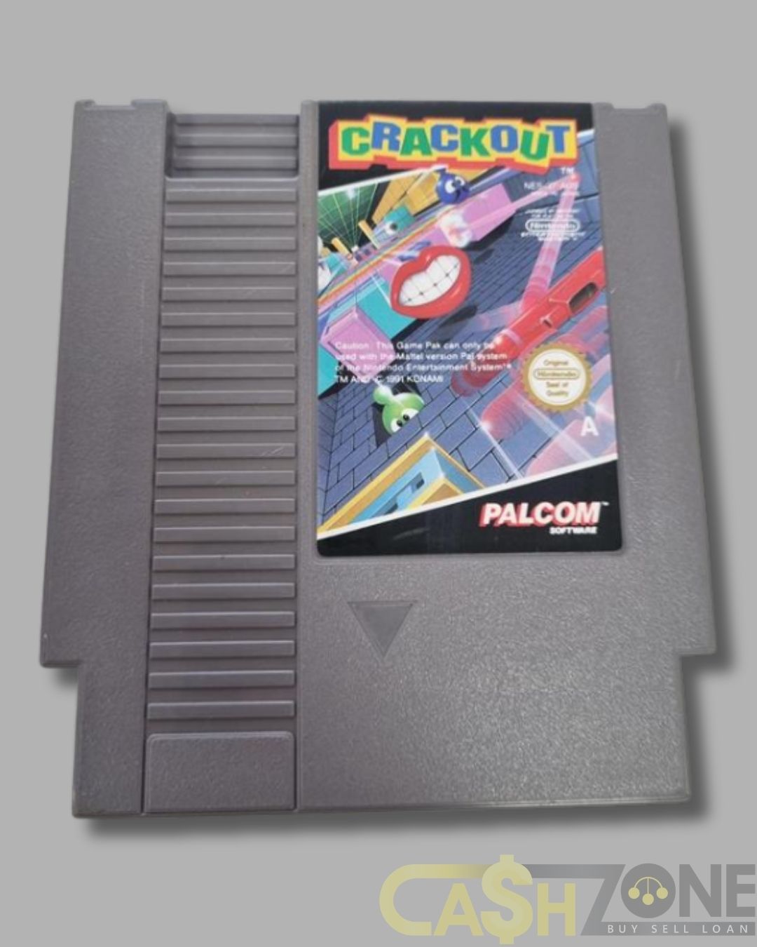 Crackout NES Game PAL