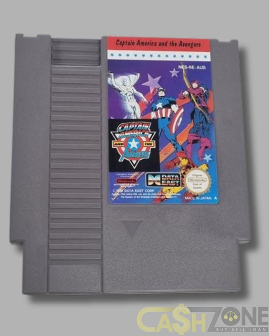 Captain America And The Avengers NES Game PAL