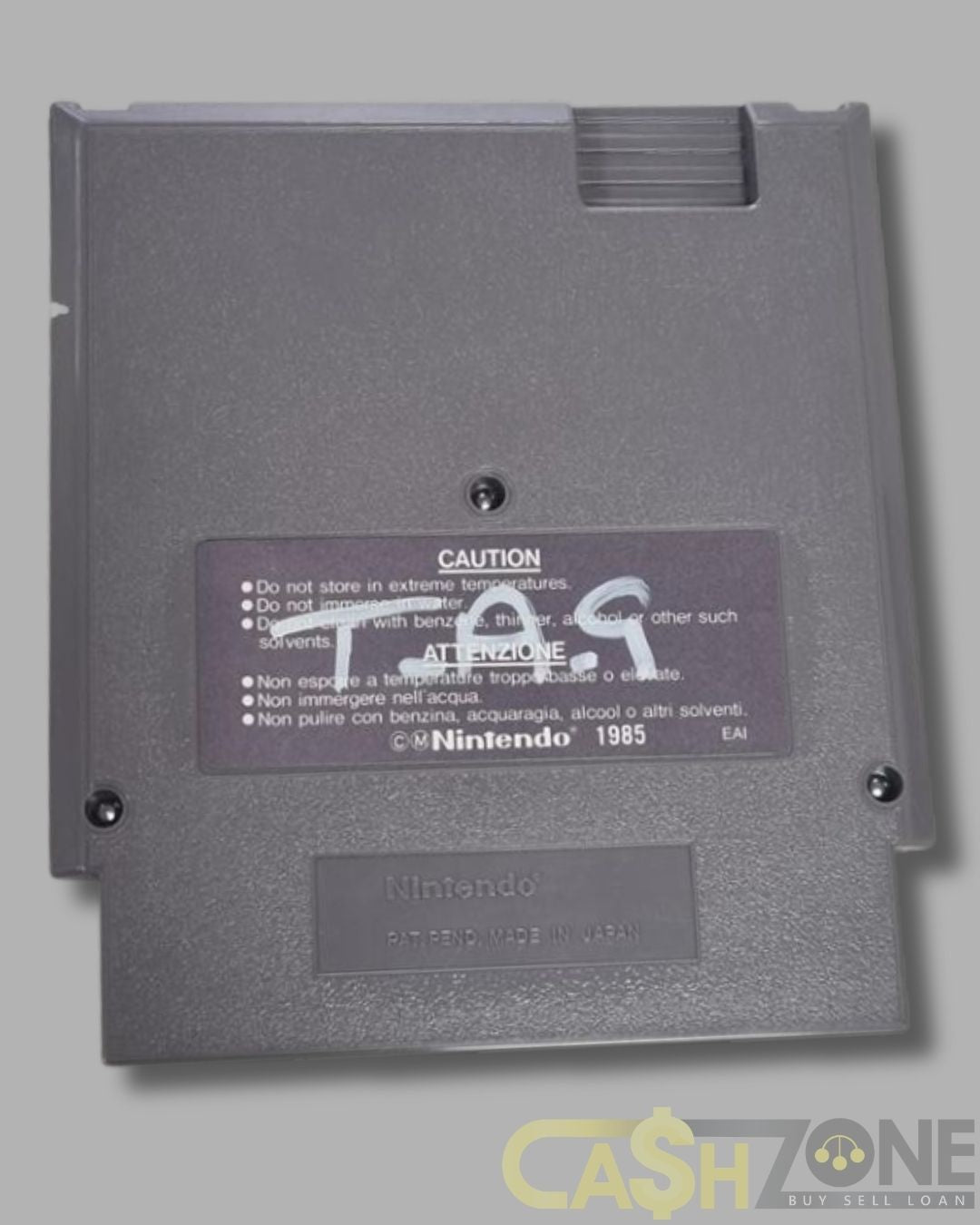 Lunar Pool NES Game PAL